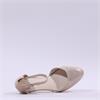 Tamaris Daenerys Ankle Strap Block Heel - Light Gold